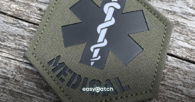 La alta calidad de los parches LaserCut