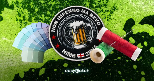 Llega a lo más alto con parches impresos bordados