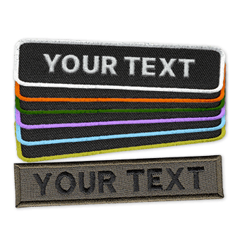 Parches con nombre y texto en Easypatch